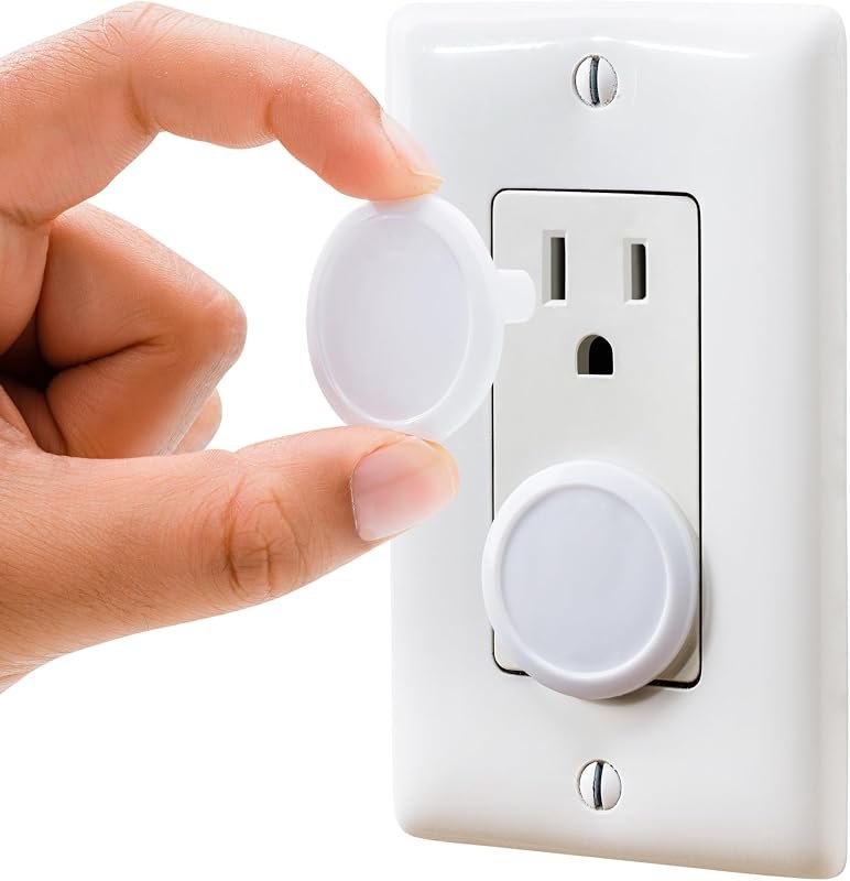 Outlet Covers Baby Proofing (50 Pack) Safe & Secure Electric Plug Protectors
