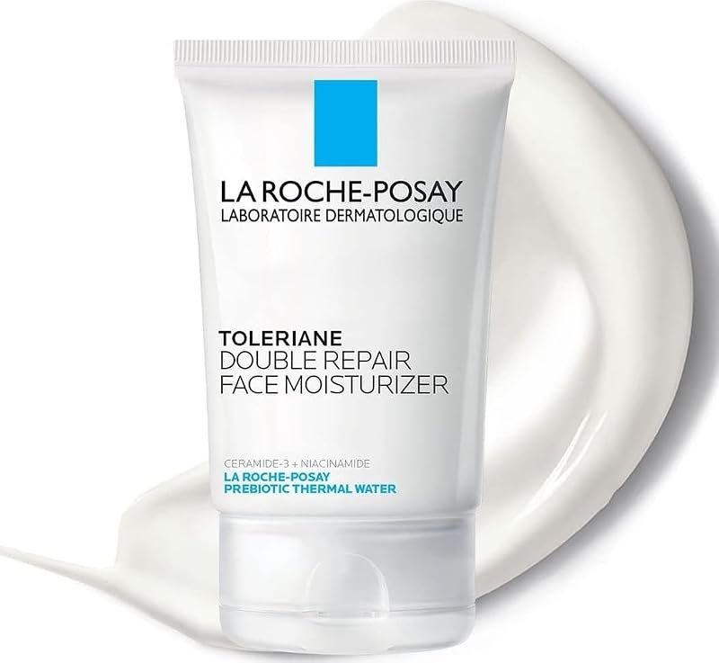 La Roche-Posay Toleriane Double Repair Face Moisturizer — non comedogenic moisturizer no leak for non comedogenic