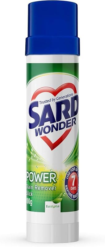 Sard Wonder Concentrated Stain Remover Wonder Stick,100g, with Eucalyptus — stain remover stick replacement for stain