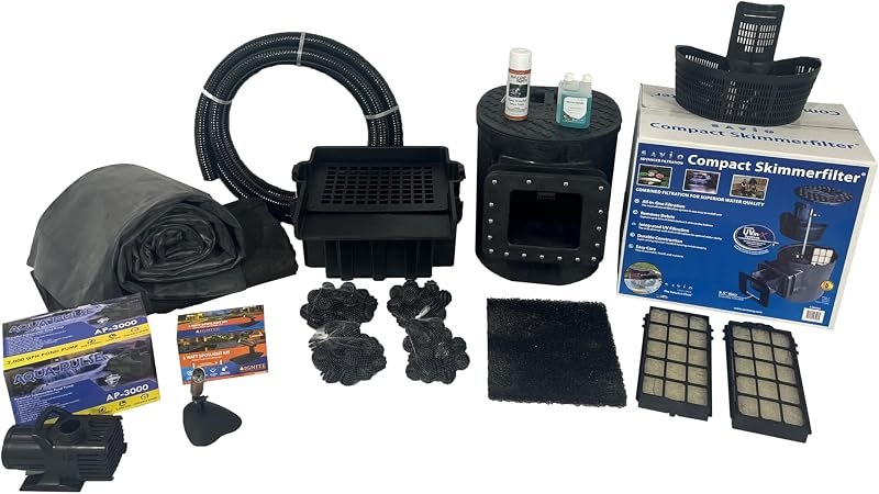 HALF OFF PONDS 15x25 Savio Select 3000 GPH EPDM Liner Water Garden Pond Kit — epdm-pond-liner-kit for EPDM pond liner
