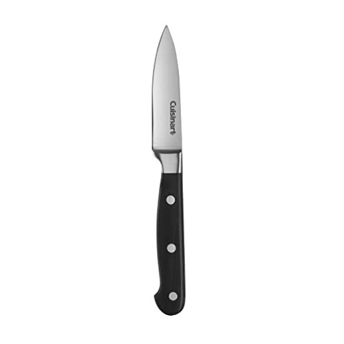 Cuisinart C77TR-3PR Triple Rivet Collection 3.5" Paring Knife, Black — paring for best chef knife