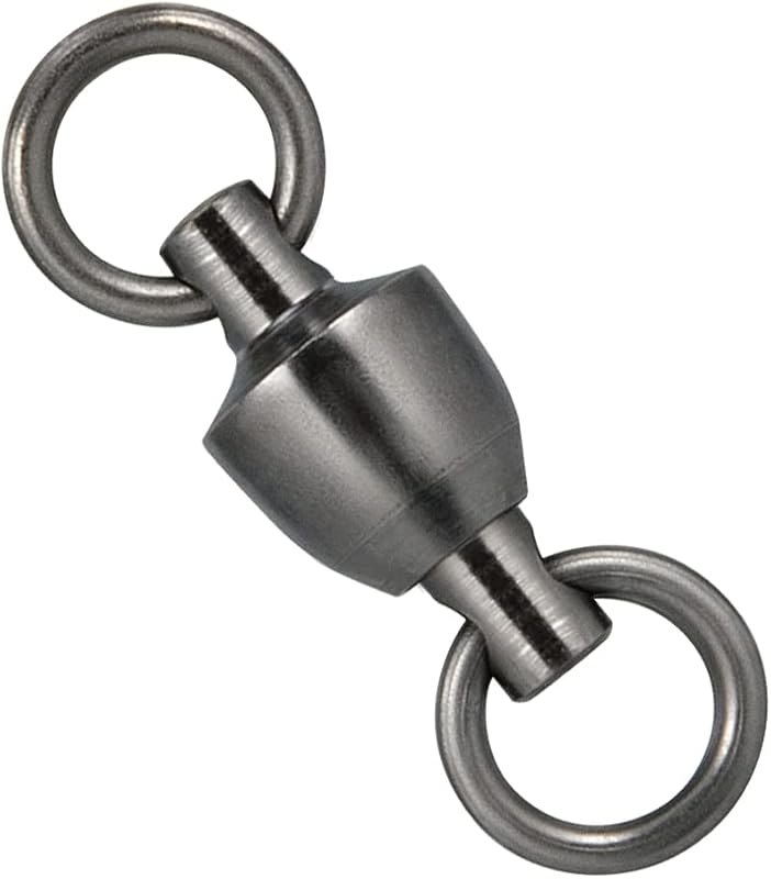 Dr.Fish 20 Pack Ball Bearing Fishing Swivels, Swivels Fishing Tackle Saltwater, Freshwater Stainless Heavy Duty Lure