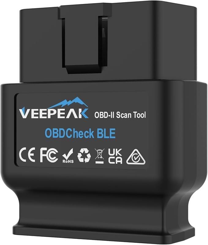 Veepeak OBDCheck BLE Bluetooth OBD II Scanner for iOS & Android, Car Wireless Check Engine Light Code Reader