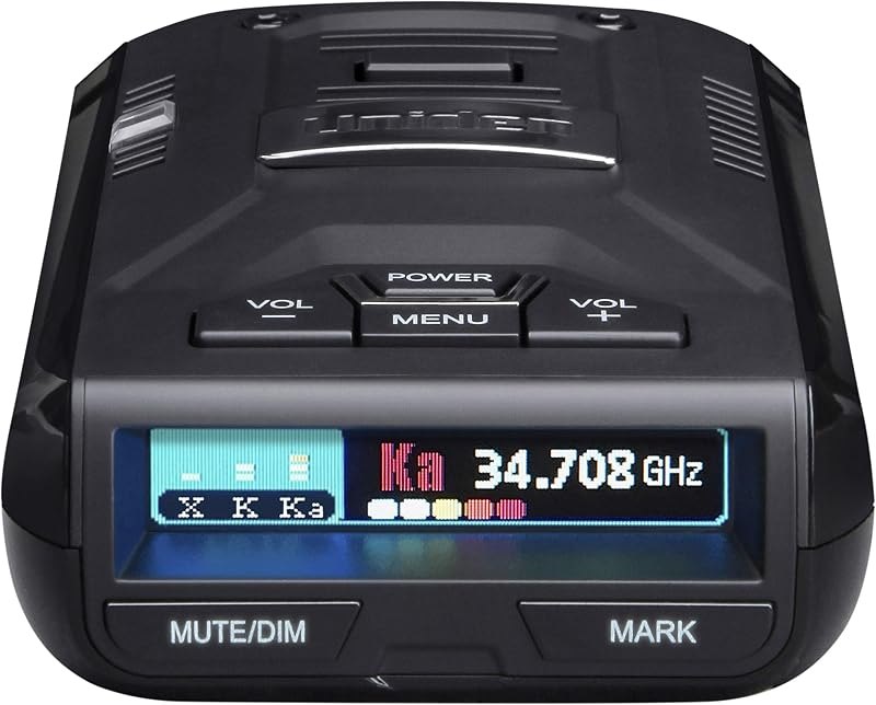Uniden R3 EXTREME LONG RANGE Laser/Radar Detector, Record Shattering Performance, Built-in GPS w/ Mute Memory, Voice