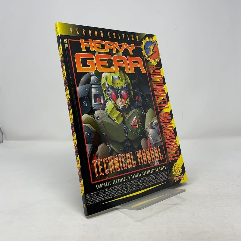 Heavy Gear Technical Manual — Books heavy duty for books