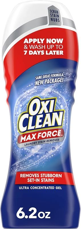 OxiClean Max Force Laundry Stain Remover Gel Stick, 6.2 fl oz — stain remover stick for stain remover stick durable