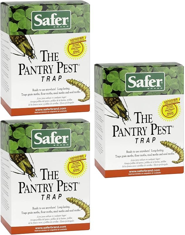 Safer 05140-AMAZ Pantry Moth Trap, 6