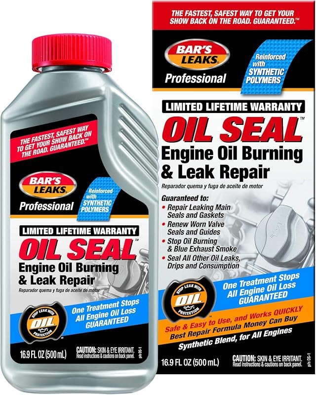 Bar's Leaks OS-1 Oil Seal Engine Oil Burning/Leak Repair, 16.9oz, 1-Pack — Motorcycle no leak for motorcycle