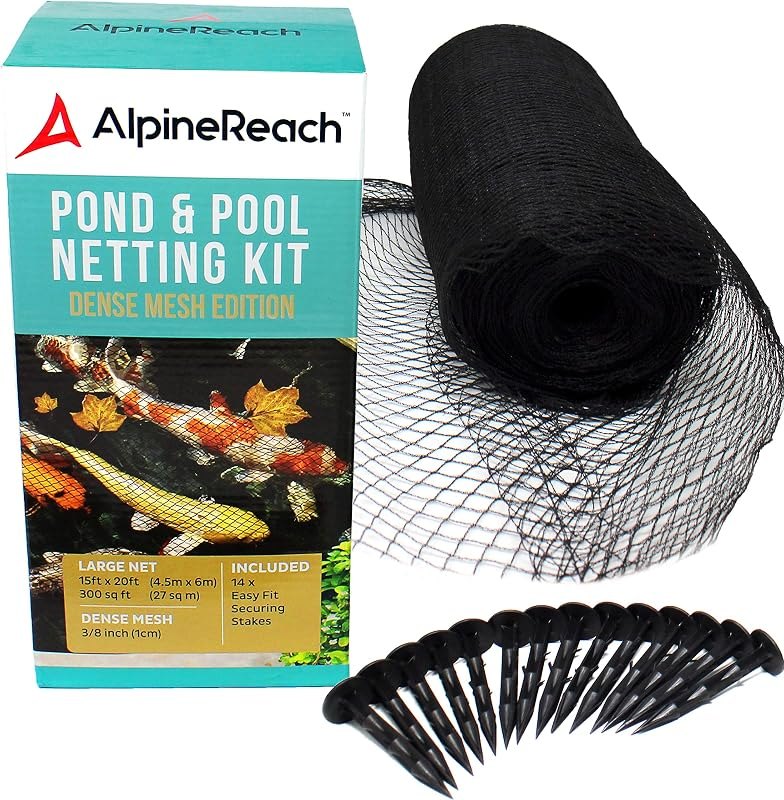pond netting without a subscription or refill trap