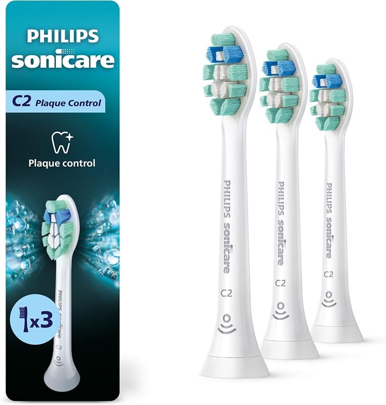 Philips Sonicare C2 Brush Heads, 3-Pack, 9 Month Supply, White — Head-to-head picks when two products for head head