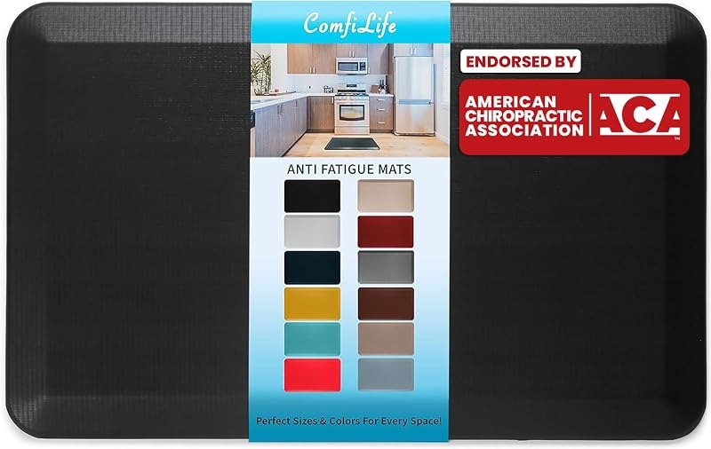 ComfiLife Anti Fatigue Floor Mat — mat for best standing desk accessories best rated