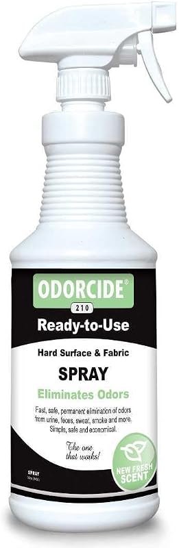 Odorcide Odor Eliminator Spray: Odor Eliminator for Strong Odor on Carpets, Hardwood & More - Smoke, Sweat & Pet Odor