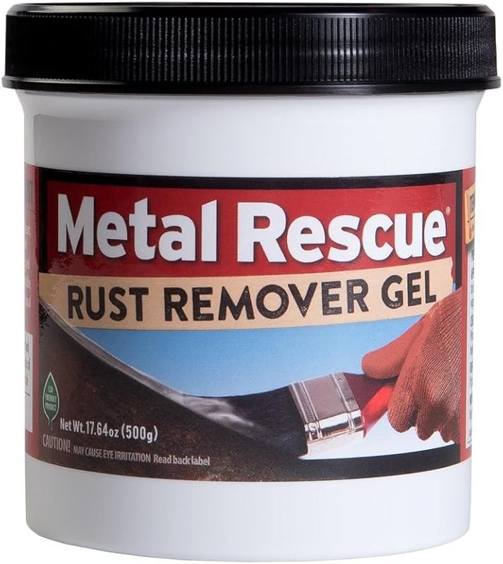 Workshop Hero WH003227 Metal Rescue Rust Remover Gel, 17.64 fl. oz., 1 Pack — rust remover gel heavy duty for rust