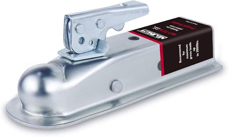 NBJINGYI Straight Trailer Coupler for 2" Ball and 2" Channel, 3500 lbs — trailer-hitch-replacement for trailer hitch