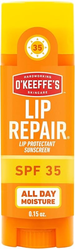O'Keeffe's Lip Repair SPF 35 Balm, Moisturizer for Cracked, Dry Lips — spf lip balm for lanolin lip balm durable heavy