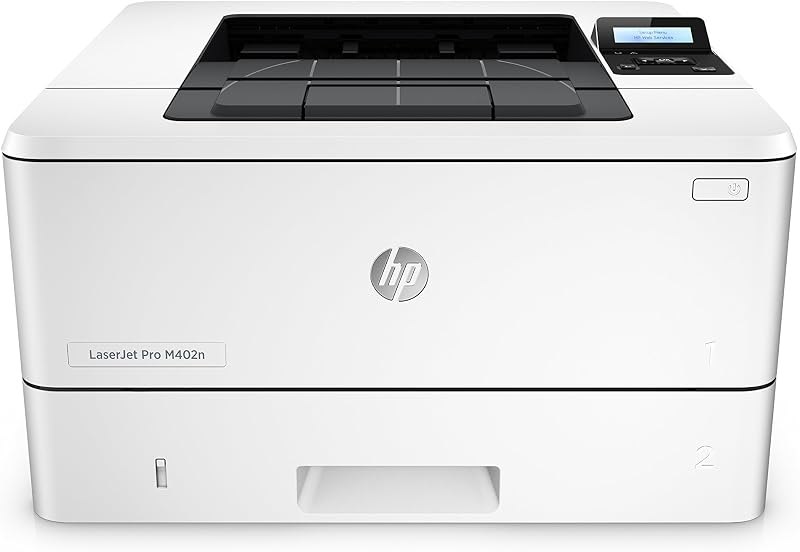 HP Laserjet Pro M402n Monochrome Printer, (C5F93A) (Renewed) — LaserJet no HP+ for best printer without subscription