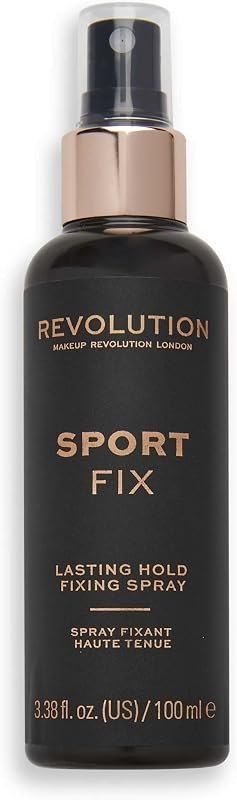 Makeup Revolution Sport Fix Fixing Spray, Fit & Flawless, for Long Lasting Makeup, Vegan & Cruelty-Free, 3.38 Fl Oz —