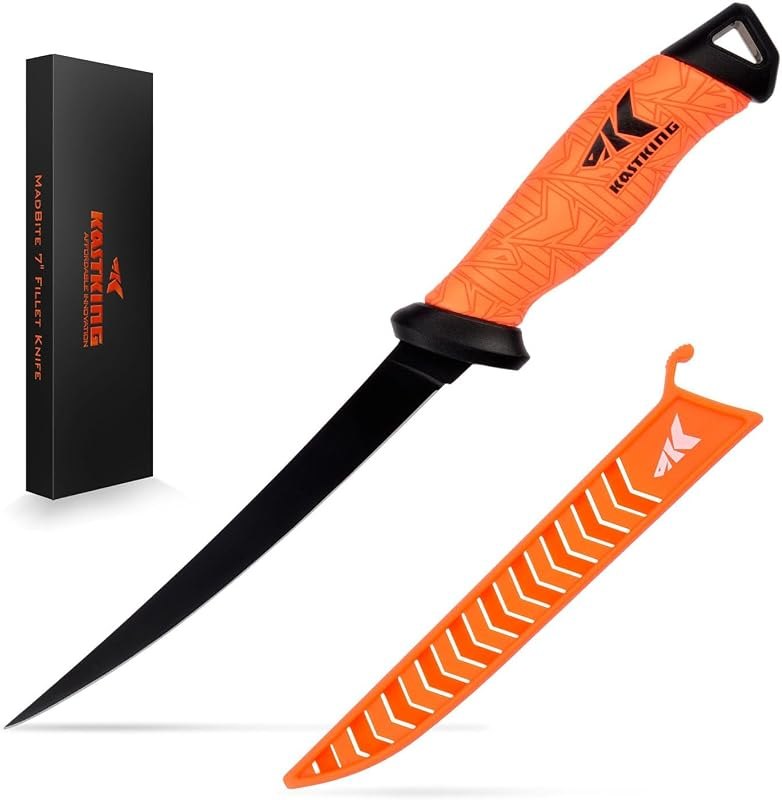 KastKing Speed Demon Pro Fillet Knife with Protective Sheath — best filet knife for filet knife under 30 budget