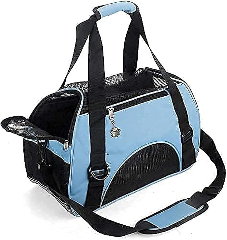 ZaneSun Cat Carrier,Soft-Sided Pet Travel Carrier for Cats,Dogs Puppy Comfort Portable Foldable Pet Bag Airline