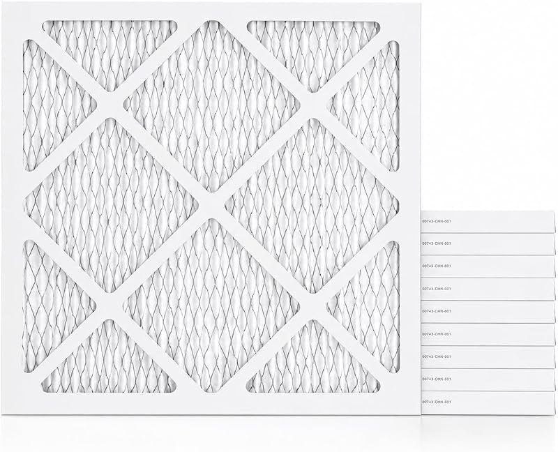Mounto 10-Pack Pre-Filter Replacements for HEPA 500 Air Scrubber, Enhanced Dust Capture, Easy Installation, Extends