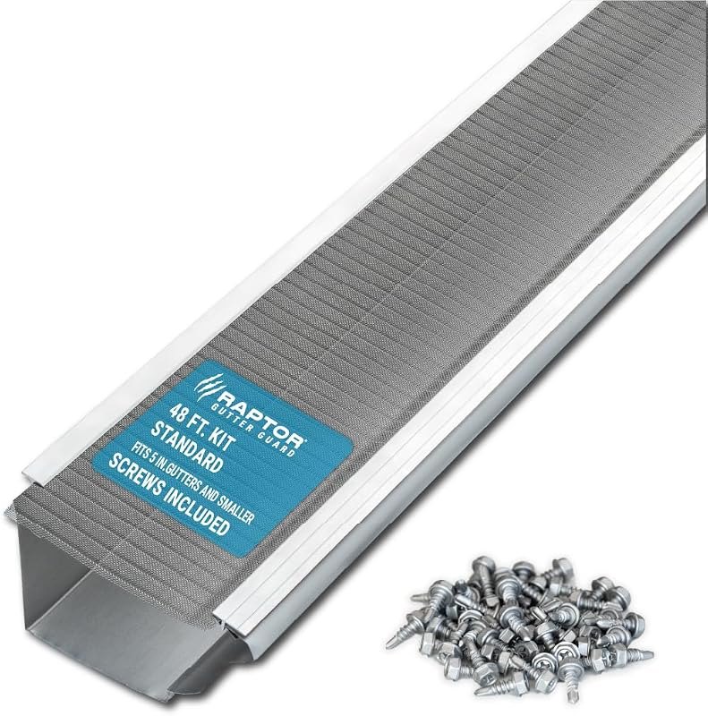 Gutter guards that do not clog with maple helicopters