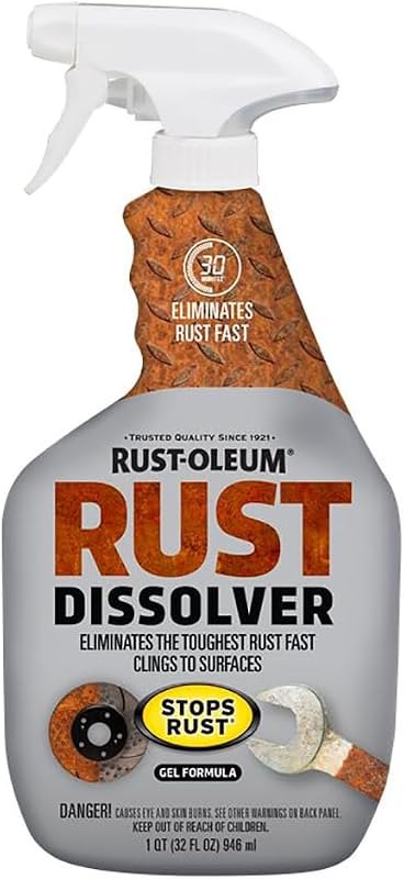 Rust-Oleum Rust Dissolver Trigger Spray Gel — best rust remover gel for rust remover gel durable heavy duty