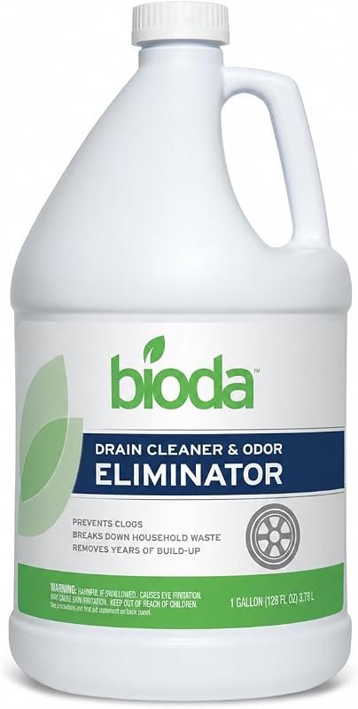 Bioda Professional Strength Drain Cleaner, Septic Safe, 1 Gallon — enzyme drain cleaner amazon for enzyme drain cleaner