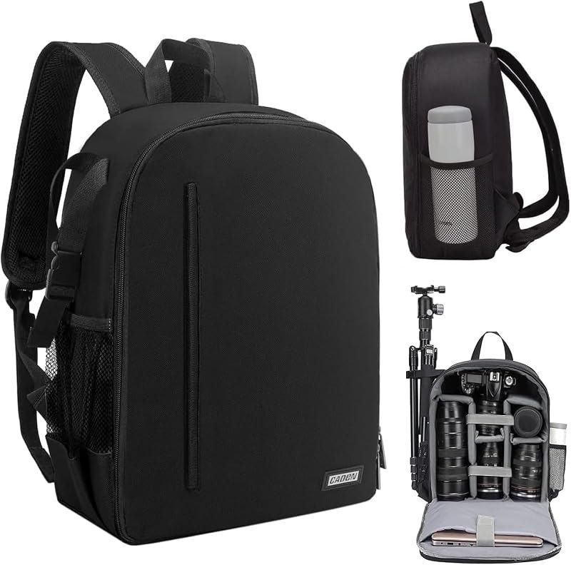 CADeN Camera Backpack Bag Professional for DSLR/SLR Mirrorless Camera Waterproof, Camera Case Compatible for Sony