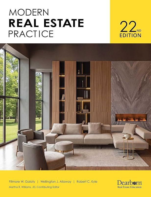 Dearborn Modern Real Estate Practice, 22nd Edition — Real estate books for home for real estate books