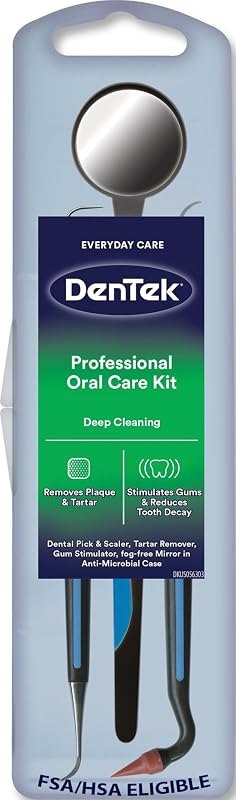 DenTek Professional Oral Care Kit, Complete Set of Dental Tools — Head-to-head picks when two products for head head