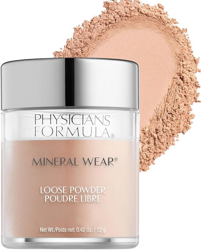 Physicians Formula Mineral Wear Talc-Free Loose Powder Creamy Natural, Dermatologist Tested, Clinically Tested —
