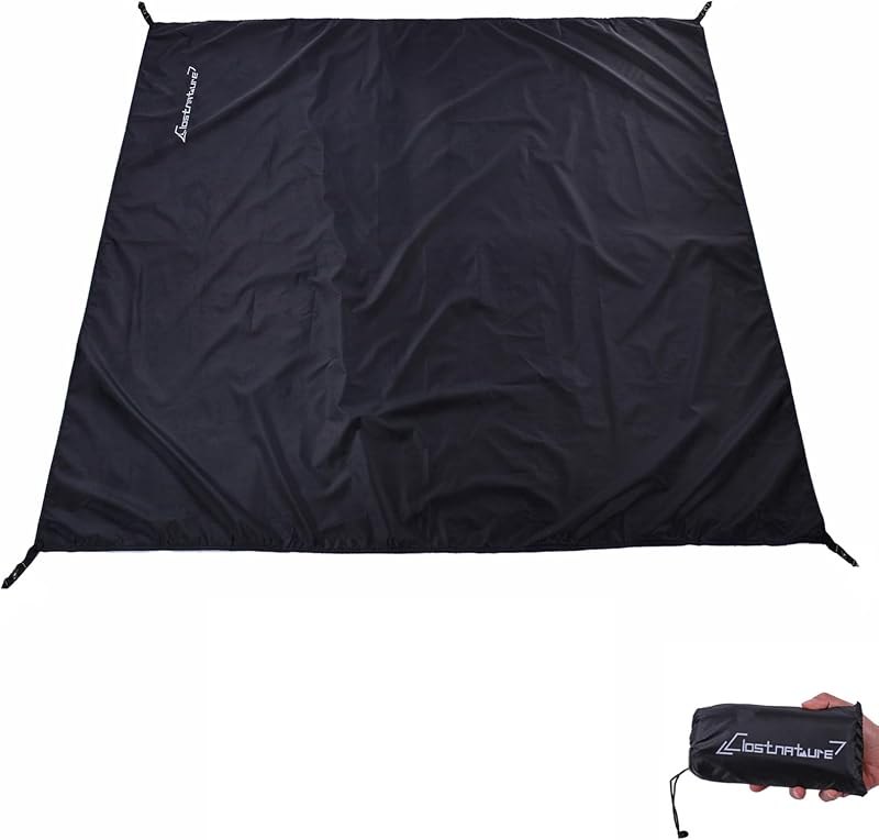 Clostnature Heavy Duty Tent Footprint Floor Saver, Camping Tarp — tarp for best sleeping pad camping travel compact