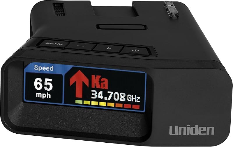 Uniden R7 Extreme Long-Range Laser-Radar Detector, Built-in GPS w/ Real-Time Alerts, Dual-Antennas Front & Rear
