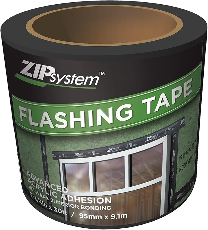 ZIP System Adhesive Flashing Tape for Windows & Doors, 3.75" x 30' Roll — flashing tape for roof leak tape