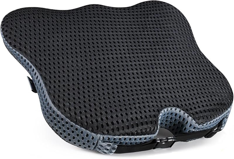 Wedge Car Seat Cushion for Better Visibility & Sciatica Pain Relief — best-tractor-seat-cushion for tractor seat