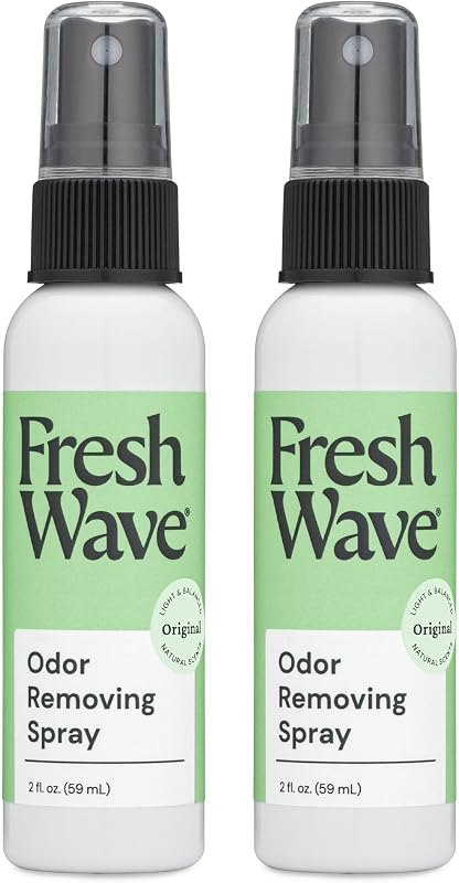Fresh Wave Odor Eliminator Room Spray, 2 oz Travel Size, 2-Pack, Original — odor eliminator spray no leak for odor