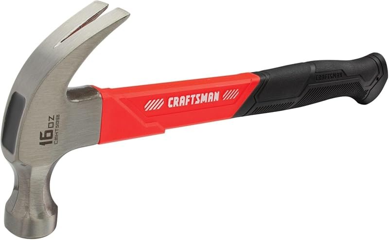 CRAFTSMAN Hammer, Fiberglass, 16 oz. (CMHT51398) — hammer for best home tool kit best rated