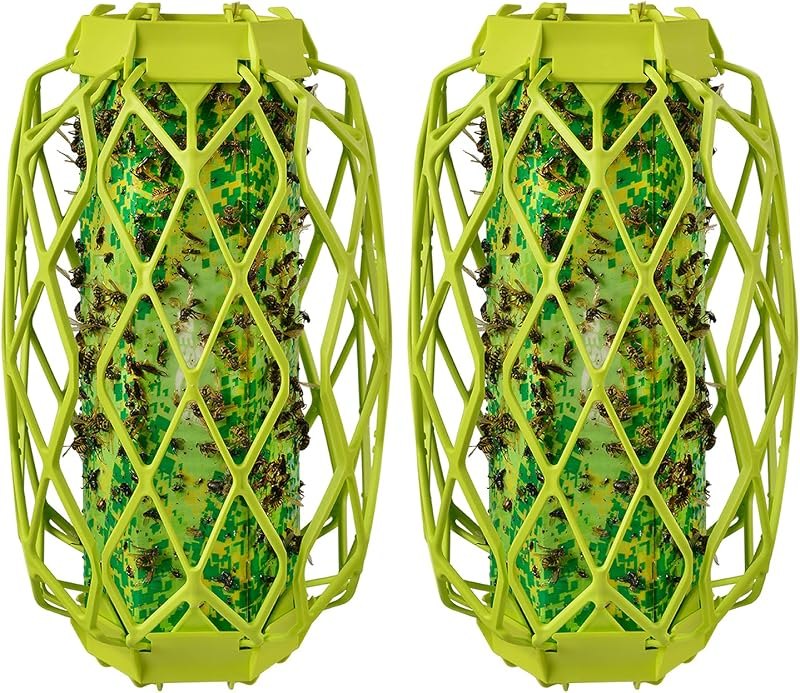 RESCUE! VisiLure® TrapStik for Wasps, Mud Daubers, Carpenter Bees — wasp trap for yellow jacket trap durable heavy duty