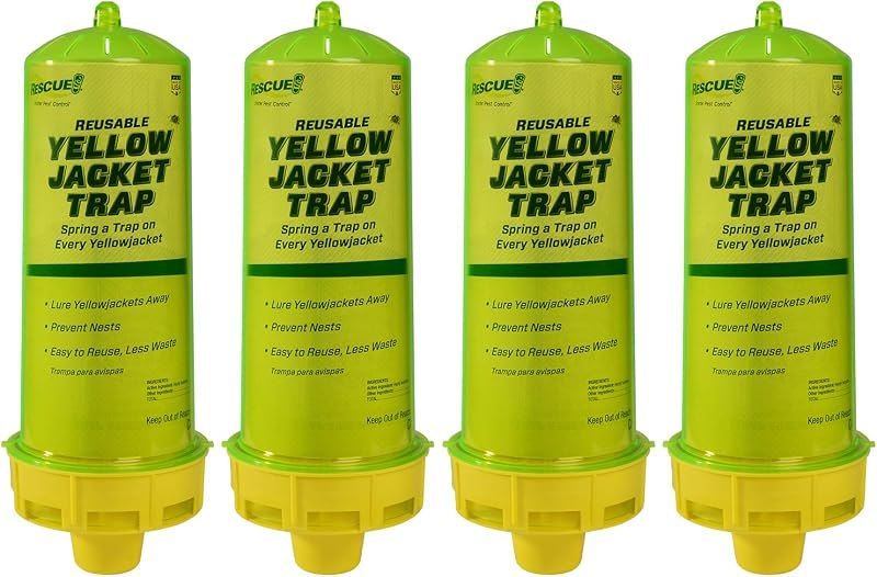 RESCUE! Reusable Yellowjacket Trap — yellow jacket trap for yellow jacket trap durable heavy duty