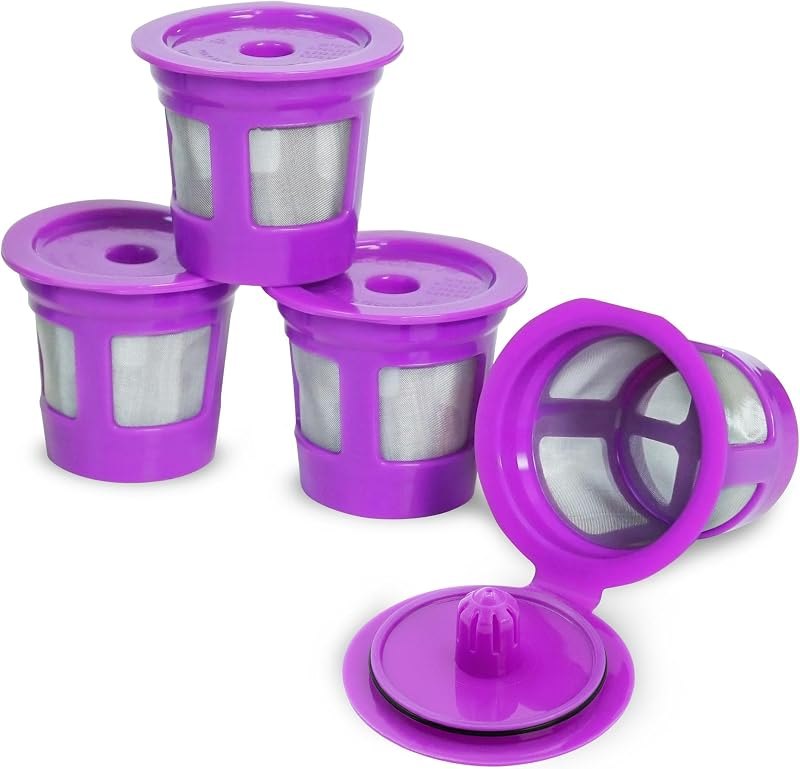 Perfect Pod Café Save Reusable Coffee Pod Filter Cups, 4 Pack