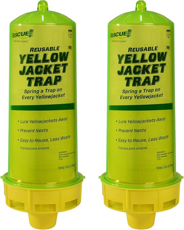 RESCUE! Reusable Yellowjacket Trap — best yellow jacket trap for yellow jacket trap