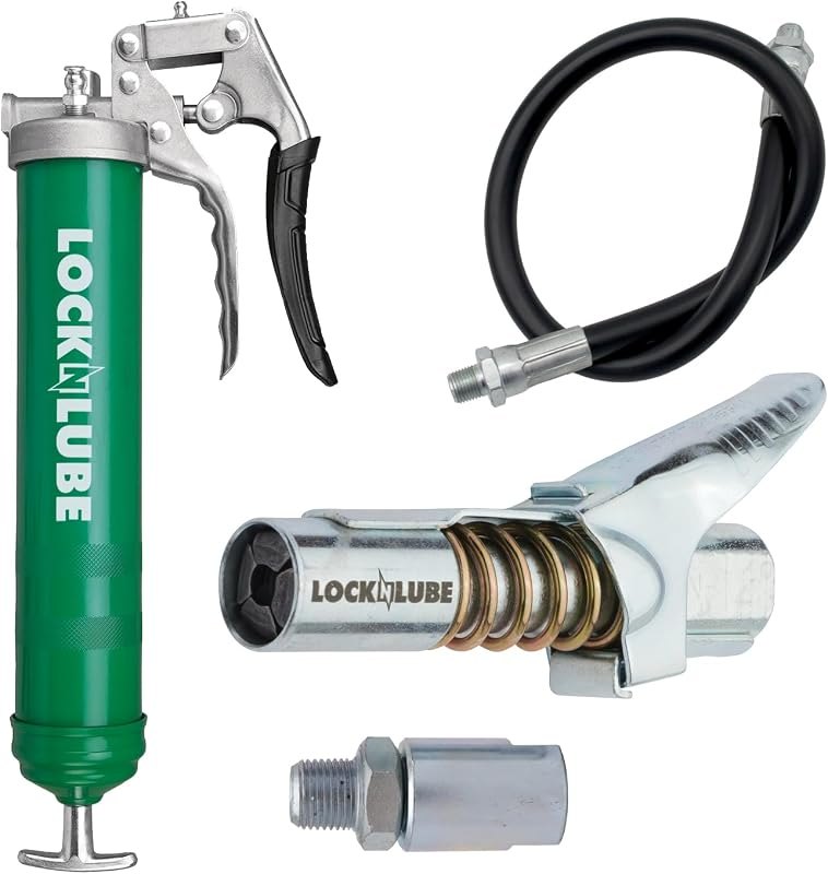 Lock N Lube Pistol Grip Heavy Duty 5000 Psi Grease Gun — grease-gun for grease gun durable heavy duty