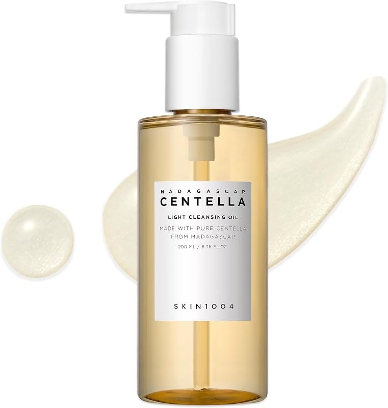 SKIN1004 Madagascar Centella Light Cleansing Oil 6.76 fl.oz, 200ml — oil cleanser for cleansing balm