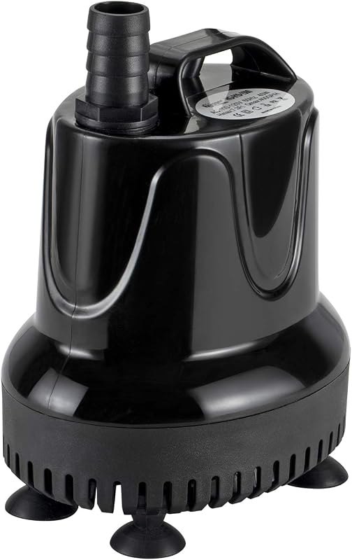 hygger 215 GPH Quick Water Change Aquarium Pump Submersible Fountain Water Pump Fish Tank Pond Drain Transfer Pump