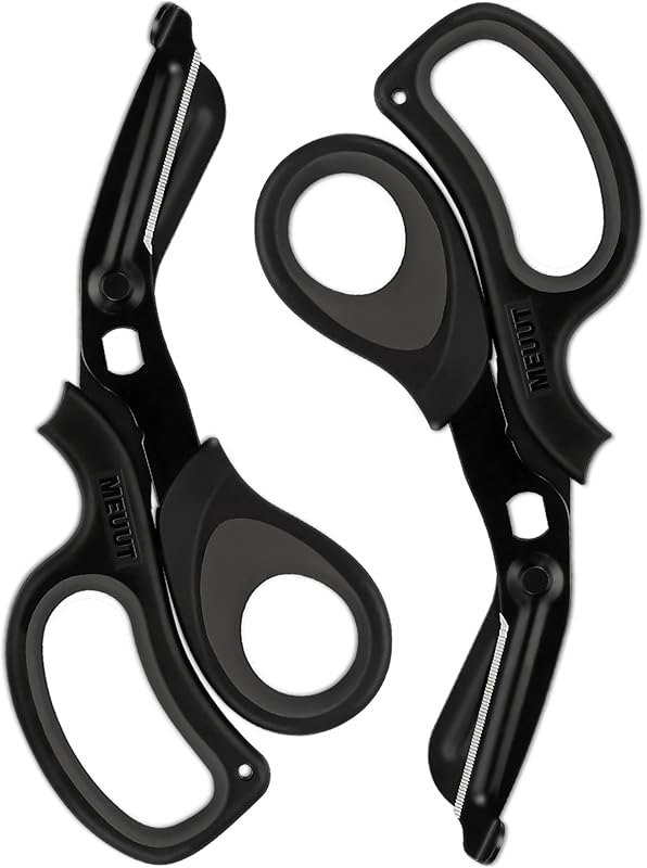 MEUUT Medical Scissors 2-Pack Trauma Shears for Nurses All Purpose Scissors — trauma shears for first aid kit refill