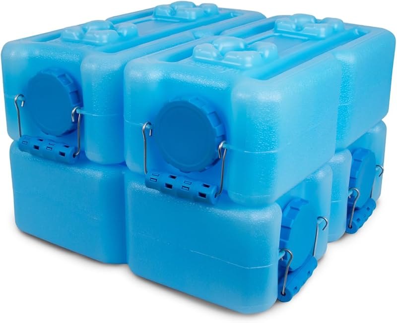 WaterBrick International WaterBrick Water Storage Containers for Emergency Water Storage — stackable water brick for