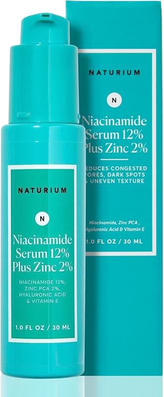 Naturium Niacinamide Serum 12% Plus Zinc 2%, 1 fl oz — niacinamide serum amazon for niacinamide serum under 30 budget