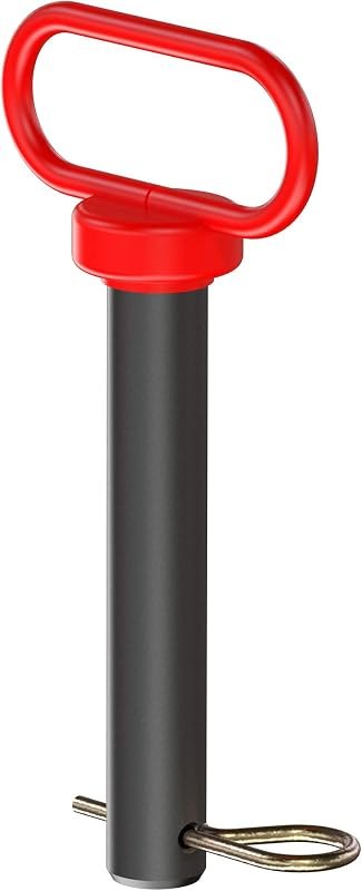 CURT 45803 1 x 5-1/2-Inch Clevis Pin Hitch with Rubber-Coated Handle and Clip — drawbar-pin for tractor hitch pins