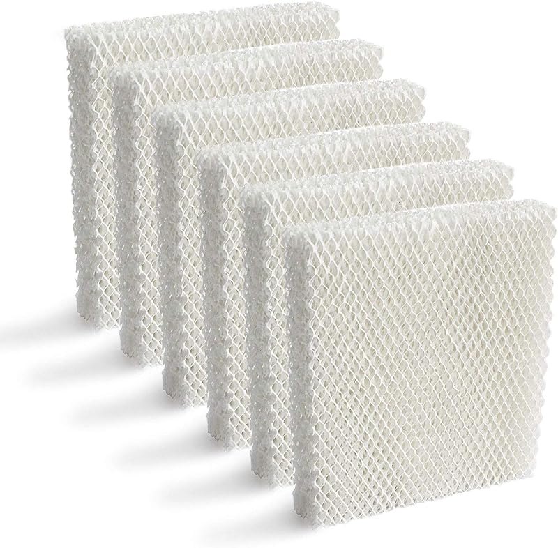 Lemige 6 Pack Humidifier Wicking HFT600 Replacement Filters T — humidifier wick filter replacement for humidifier wick
