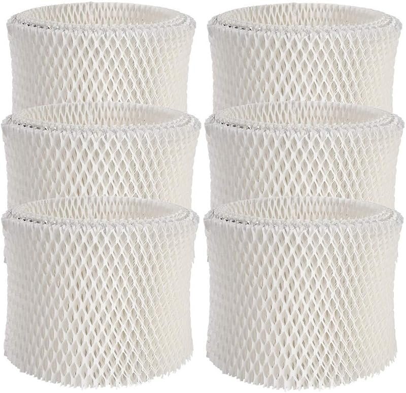 6-Pack Humidifier Wicking Filters Replacement Compatible for Honeywell HAC-504, HAC-504AW, HCM-350, HCM-300T, HCM-600